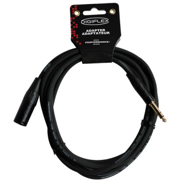 Digiflex HXMS câble 1/4 TRS F à XLR mâle