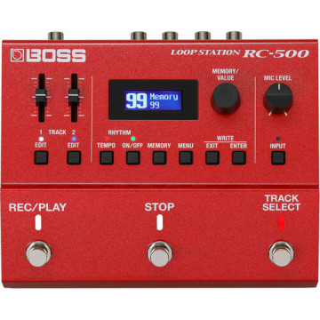 BOSS RC-500 Loop Station with 13 hours of recording time
