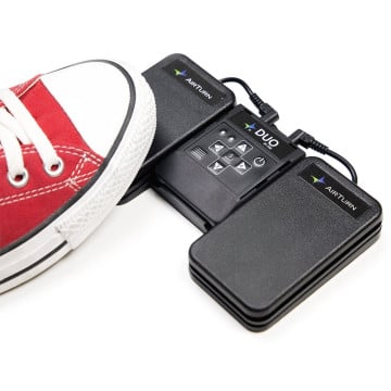 AirTurn DUO Pédale Tourneur de Page Bluetooth