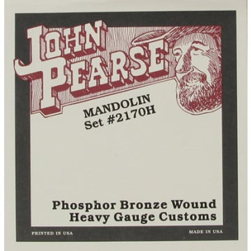 John Pearse JP2170 Custom PB Heavy Mandolin Strings