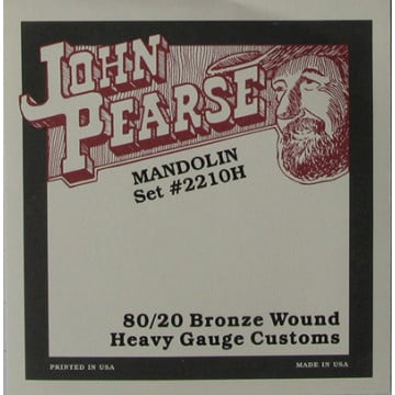 John Pearse JP2210 Custom BB Heavy Mandolin Strings