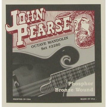 John Pearse JP2280 Octave PH.BZ Mandolin Strings