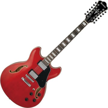 Ibanez Artcore 12 Cordes-Transparent Cherry Red