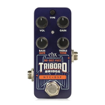 Electro-Harmonix Pico Triboro Bridge Overdrive, Fuzz & Distortion Effect Pedal