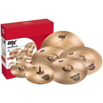 Sabian b8x ensemble complet de cymbales