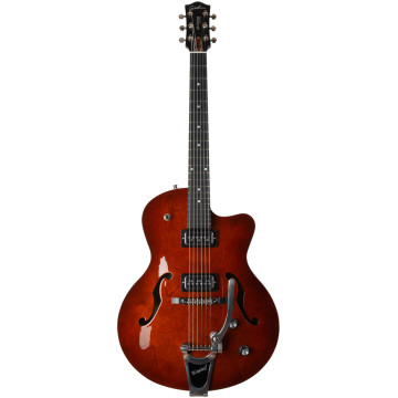 Godin 5th Avenue Uptown T-Armond Havana Burst guitare électrique archtop