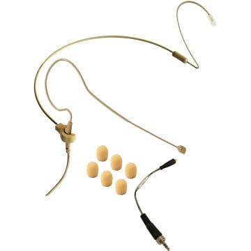 Point Source SERIES3 Earset Microphone, Beige (3.5 mm locking connetor)