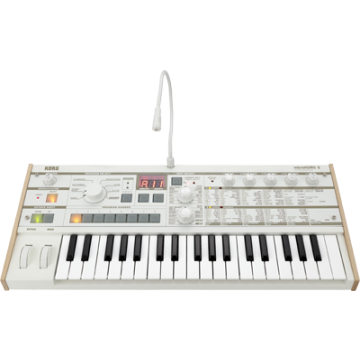 KORG MICROKORGS 37-mini key Analog modeling synthesizer w/audio input/vocoder/mic/speaker