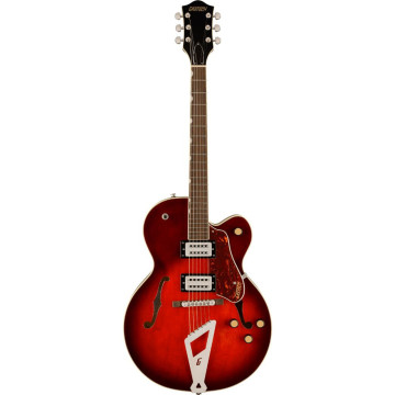 GRETSCH 2817000561 G2420 Streamliner™ Hollow Body with Chromatic II, Laurel Fingerboard, Broad'Tron™ BT-3S Pickups, Claret Burst