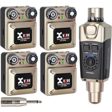 XVIVE XVIVE-U45R4 XVIVE U45R4 4 Receivers and 1 Transmitter