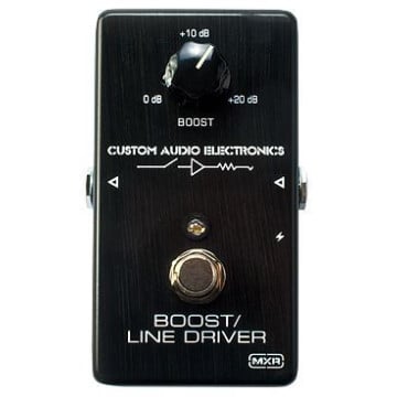Mxr cust pédale de boost audioélectronique