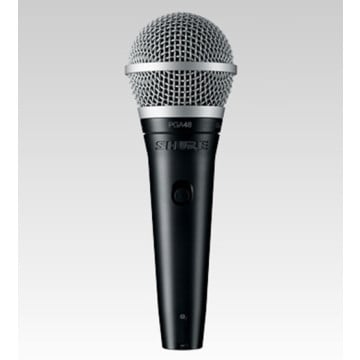 Shure pga48 microphone à main dynamique cardioïde