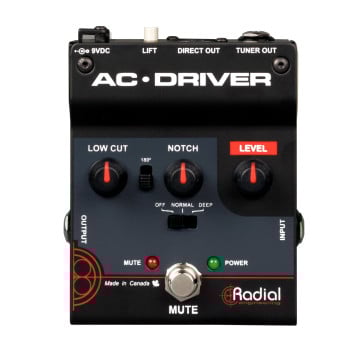 Préampli et DI acoustique Radial AC-DRIVER
