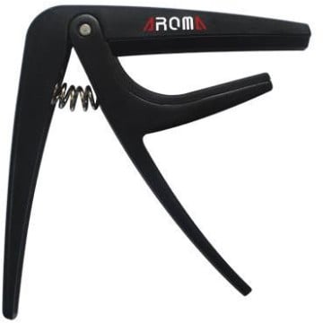 Aroma ac 01 capo de guitare noir