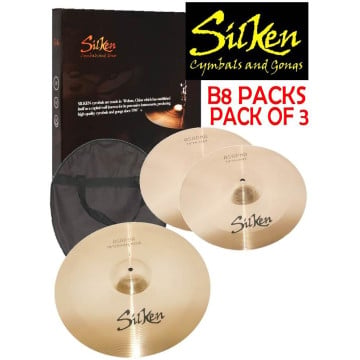 *NEW* SILKEN B8 CYMBAL 3 PACK!
