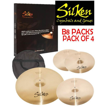 *NEW* SILKEN B8 CYMBAL 4 PACK!
