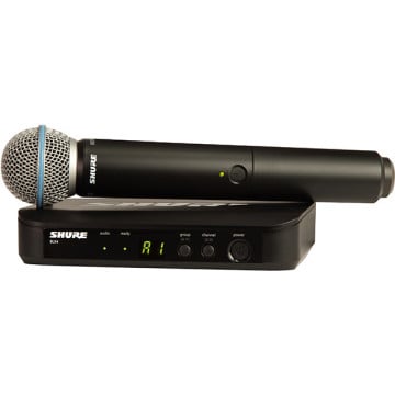 Shure BLX24 système sans-fil de microphone à main