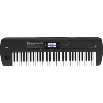 KORG I3 Beginner Interactive Workstation with backing tracks, 61 keys, 64 note poly and Sequencer