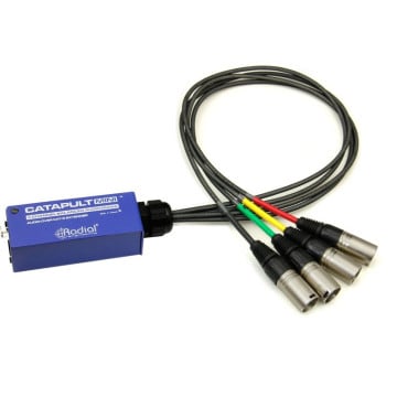 Récepteur Radial CATAPULT MINI RX Cat 5 avec XLR male