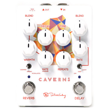 Keeley CAVERNS pédale de délai et réverbération de style bande