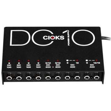 CIOKS DC10 - 10 outlets in 8 isolated sections, 9, 12 and 15