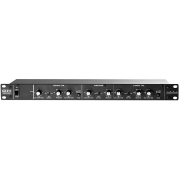 ART CX311 Crossover stéréo 2 voies avec sortie subwoofer