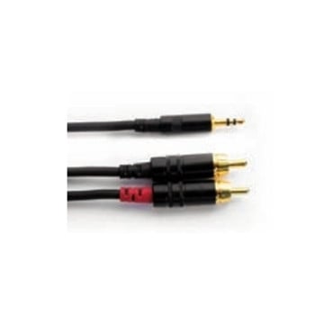 Digiflex HIN-1K-2R (1)1/8 to (2)RCA cable
