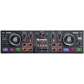 Numark DJ2GO2 Contrôleur de poche DJ avec interface audio
