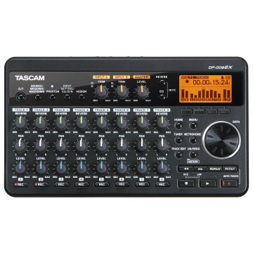 Tascam DP-008EX Digital Portastudio 8-Track Portable Multi-Track Recorder