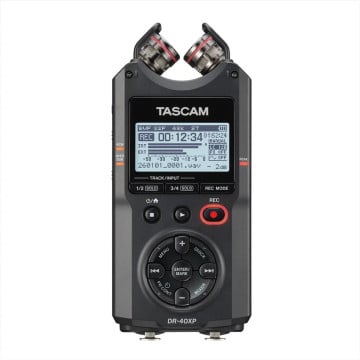 Tascam DR-40XP 4-Channel Portable Field Recorder with USB-C Interface