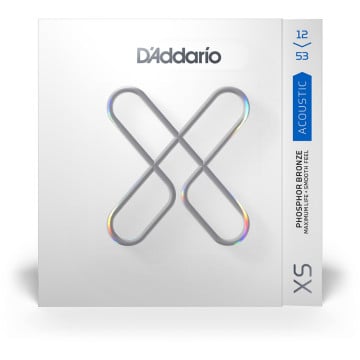 D'Addario XSAPB1253 Phosphore Bronze Acoustique, Léger, 12-53