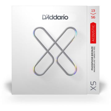 D'Addario XSAPB1356 Phosphore Bronze Acoustique, Medium, 13-56