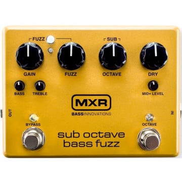 MXR M287 Pédale d'Effets Guitare Fuzz Basse Octave Sub