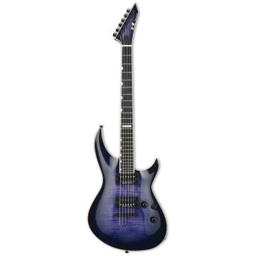 ESP E-II Horizon III - Érable Flammé, Reindeer Blue Guitare Électrique