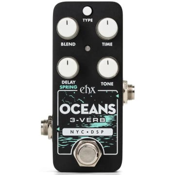 Electro-Harmonix Pico Oceans 3-Verb Pédale d'Effet Réverbération
