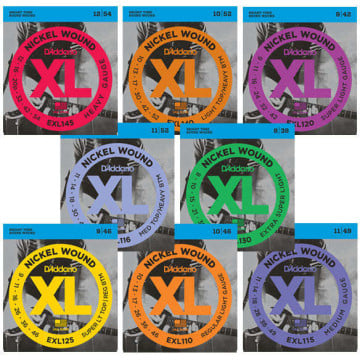 D'addario XL Nickel Strings