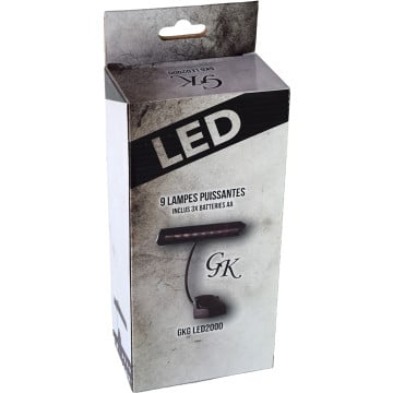 GK 9 LED lamp for music stand