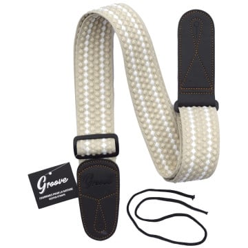 GROOVE 38Z/TAN - Sangle épaisse en nylon - Design bronzage