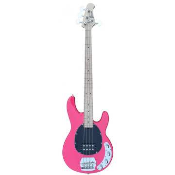 Groove Bass - Micro Actif - Guitare Basse 4 CordesGroove Bass - Active Pickup - Guitare Basse 4 Cordes - Couleur Funky-Pink