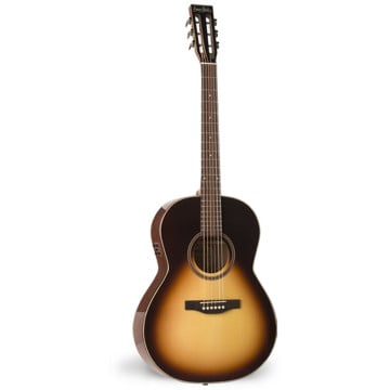 Simon & Patrick Woodland Pro Folk Sunburst HG A3T Guitare Acoustique Électrique 6 Cordes RH