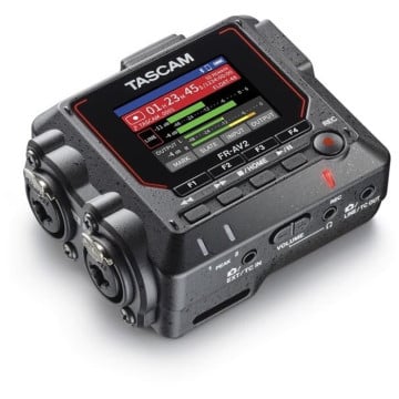 Compact 32-Bit-Float Field Recorder and Timecode Generator
