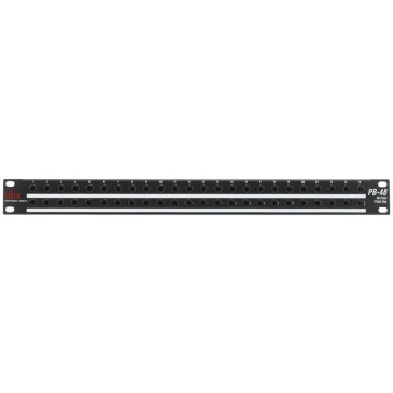 48-point 1/4" TRS Balanced Patchbay