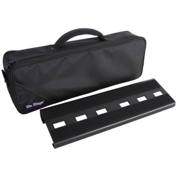 On-Stage Pedalboard compact GPB2000 avec housse de transport