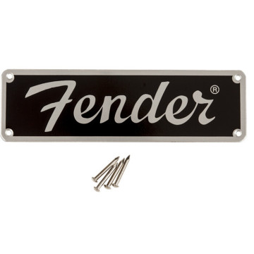 Fender 0994096000 Logo Tweed Amplifier plaque de remplacement authentique