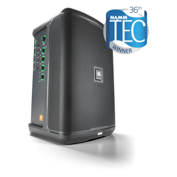 JBL EON-ONE-COMPACT Système PA Portable Tout-en-Un Alimenté par Batterie avec Mixeur de Qualité Professionnelle