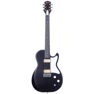 Harmony Jupiter Guitare Électrique Solidbody avec Corps en Acajou, Manche en Acajou, Touche en Ébène, et 2 Micros Humbucking