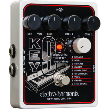 Electro Harmonix KEY9 Machine à piano électrique 9.6DC-200 PSU inclus