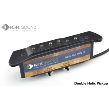 K&K Double Helix Solo Micro Magnétique pour Guitare Acoustique