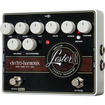 Electro Harmonix LESTER G Haut-parleur rotatif Deluxe 9.6DC-200 PSU inclus