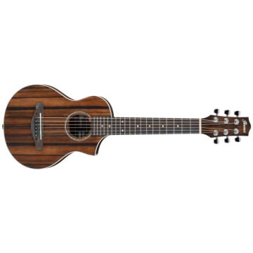 Ibanez EWP13 Steel String Piccolo Acoustic  Guitar 6 String - Dark Brown Open Pore